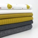 Breiter Rippenjersey - Senfgelb 2