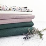 Breiter Rippenjersey – Helles Altrosa