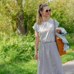 DIY Stoffe Outfit - Shirt Finja - Rock Rouzlie - Shoppingbag