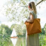 DIY Stoffe Outfit - Shirt Finja - Rock Rouzlie - Shoppingbag