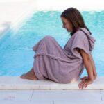 DIY Stoffe Outfit - Badeponcho Baddie