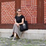 DIY Stoffe Outfit - Shirt Finja - Rock Rouzlie - Stoffbeutel -Plott Happy Coffee - Leo