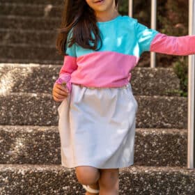 DIY Stoffe Outfit - Schelmy Cutlines - Rock Ribby