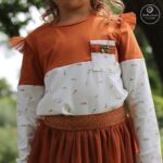 DIY Stoffe Outfit - Schelmy Cutlines - Tülli