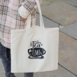 DIY Stoffe Outfit - Stoffbeutel / Mantel Mila