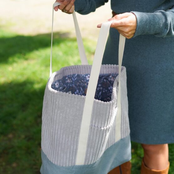 DIY Stoffe Outfit - Pauline verlängert - Strandtasche