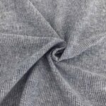 Leinen-Baumwollgemisch - Streifen Dunkelblau