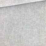 Leinen-Baumwollgemisch – Streifen Helles Silbergrau