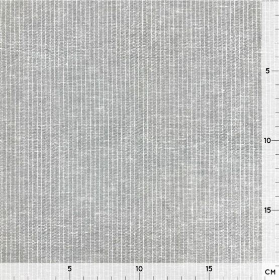 Leinen-Baumwollgemisch – Streifen Helles Silbergrau