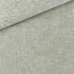 Leinen-Baumwollgemisch – Streifen Helle Olive