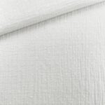 Musselin – Dots Warmweiß
