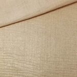 Musselin – Glitzer – Smoky Camel Beige