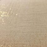 Musselin – Glitzer – Smoky Camel Beige
