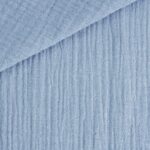 Musselin - Zartblau