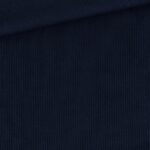 Rippenjersey - Dunkelblau