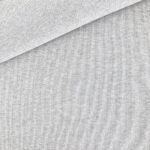 Rippenjersey – Hellgrau meliert