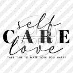 Plottermotiv - Self care love