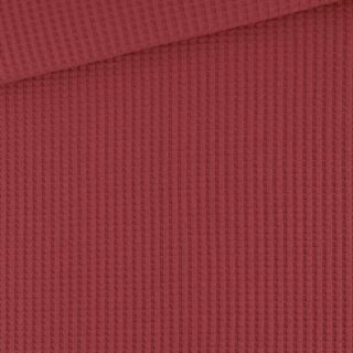 Soft Waffel Jersey – Dark Brick