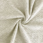 Stepp-Jersey – Ecru meliert