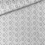 Stickerei Jersey – Zartgrau