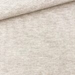 Waffel Jersey – Cream meliert