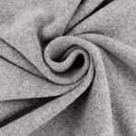 Feinstrickstoff - kuschelweich - Dunkles Mittelgrau Melange