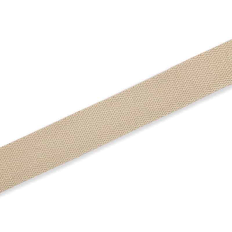 Gurtband Basic – 25 mm – Helles Beige