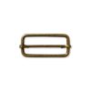 Leiterschnalle Metall – für Gurtband 38 mm - Altgold