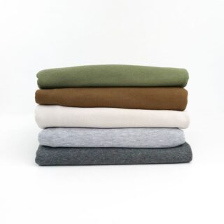 French Terry Paket - Grobe Schlaufen Nature