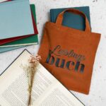 DIY Stoffe Inspiration - Kleiner Stoffbeutel - Plott Lieblingsbuch