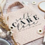 DIY Stoffe Inspiration - Kleiner Stoffbeutel - Plott Self Care Love