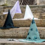 DIY Stoffe Hexen / Feen / Zauberer / Burgfräulein Hut