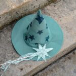 DIY Stoffe Hexen / Feen / Zauberer / Burgfräulein Hut