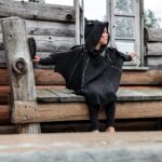 Badeponcho Baddie Kostüme Add On Fledermaus