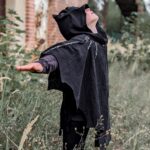 Badeponcho Baddie Kostüme Add On Fledermaus