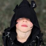 Badeponcho Baddie Kostüme Add On Fledermaus