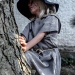 DIY Stoffe Outfit - Badeponcho Kostüm Add On Hexe mit Hut - Halloween Plott