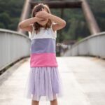 DIY Stoffe Outfit - Schelmy Cutlines - Tüllrock Tülli