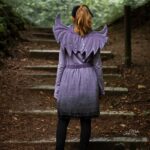 DIY Stoffe Kostüm - Lila Drache - Schelmy / Ribby / Luany/Drachenflügel