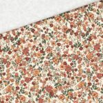 Single Jersey – Natur Blumen