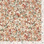 Single Jersey – Natur Blumen