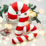 DIY Stoffe Inspiration - Zuckerstange -Rot/Weiß