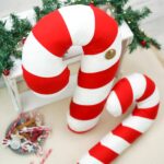 DIY Stoffe Inspiration - Zuckerstange -Rot/Weiß