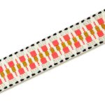 Gurtband – 38 mm – Natur – Neon/Golden Yellow