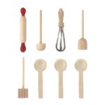 Wichtel - Miniatur Backutensilien – 8-tlg.