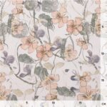 Softshell - Painted Flowers - Beige Rosé