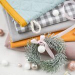 DIY Stoffe Mix - Weihnachten -X-mas - Lurex