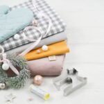 DIY Stoffe Mix - Weihnachten -X-mas - Lurex