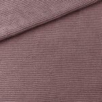 Weicher Baumwollgrobstrick - feine Wellenoptik - Antique Rose