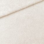 Weicher Baumwollgrobstrick – feine Wellenoptik – Helles Natur